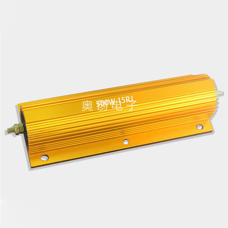 黃金鋁殼富士變頻器制動(dòng)電阻  500W線繞電阻
