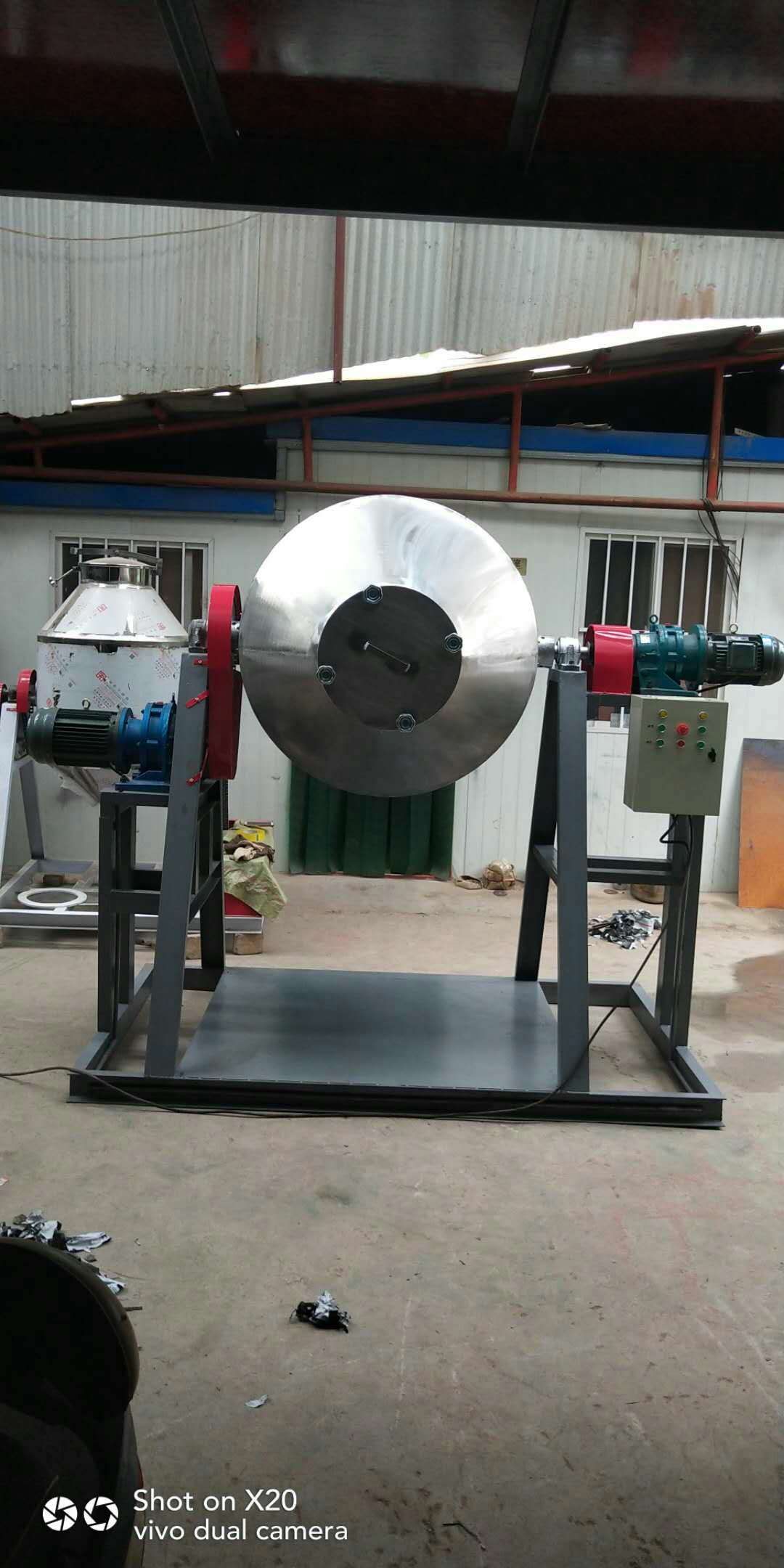 腰鼓式不銹鋼攪拌機(jī)廠家直銷，二維立體攪拌，攪拌均勻無死角