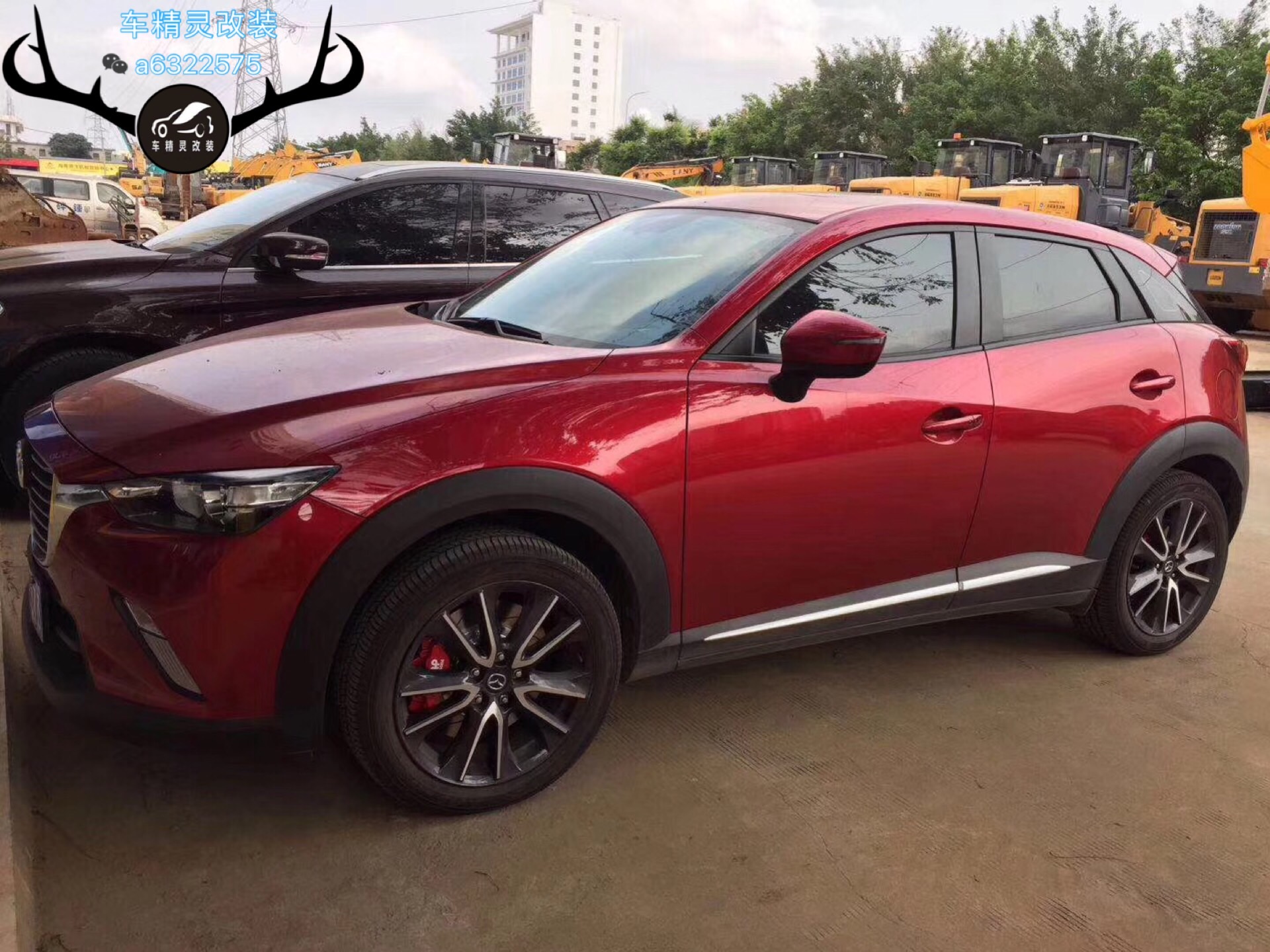 深圳*的剎車改裝馬自達(dá)CX3升級(jí)AP8530大四Brembo剎車AP卡鉗AMG剎車改裝 AP剎車 AP剎車卡鉗