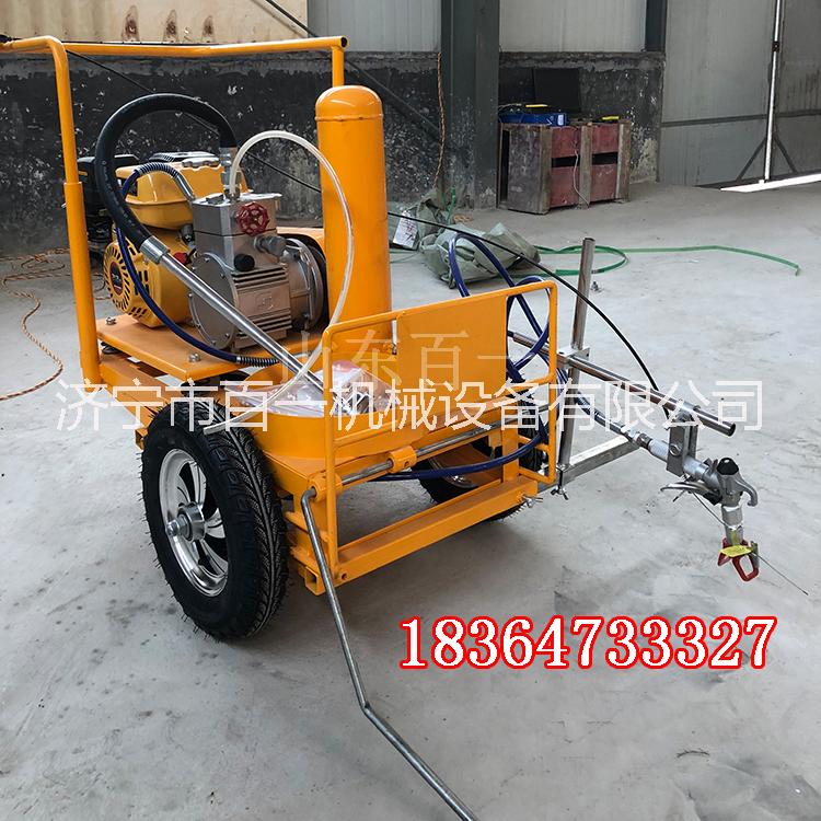 新款手推式劃線機 寬度可調(diào)的路面劃線機 小型劃線機