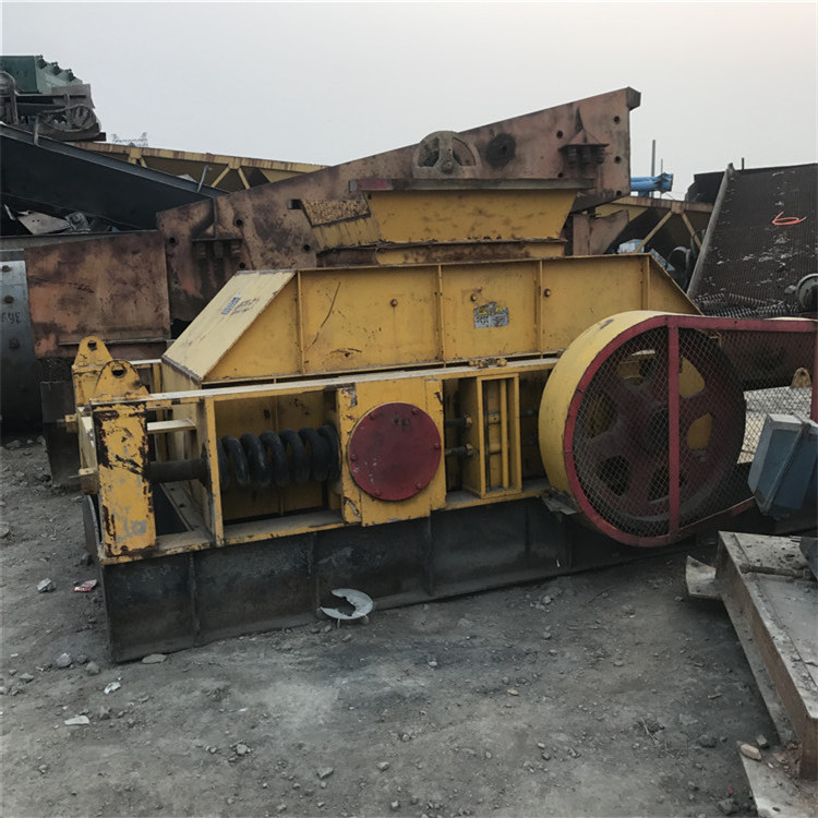 二手610*400型齒輥破碎機 時產(chǎn)30噸對輥破碎設備 另有新機可定制 對輥破碎機