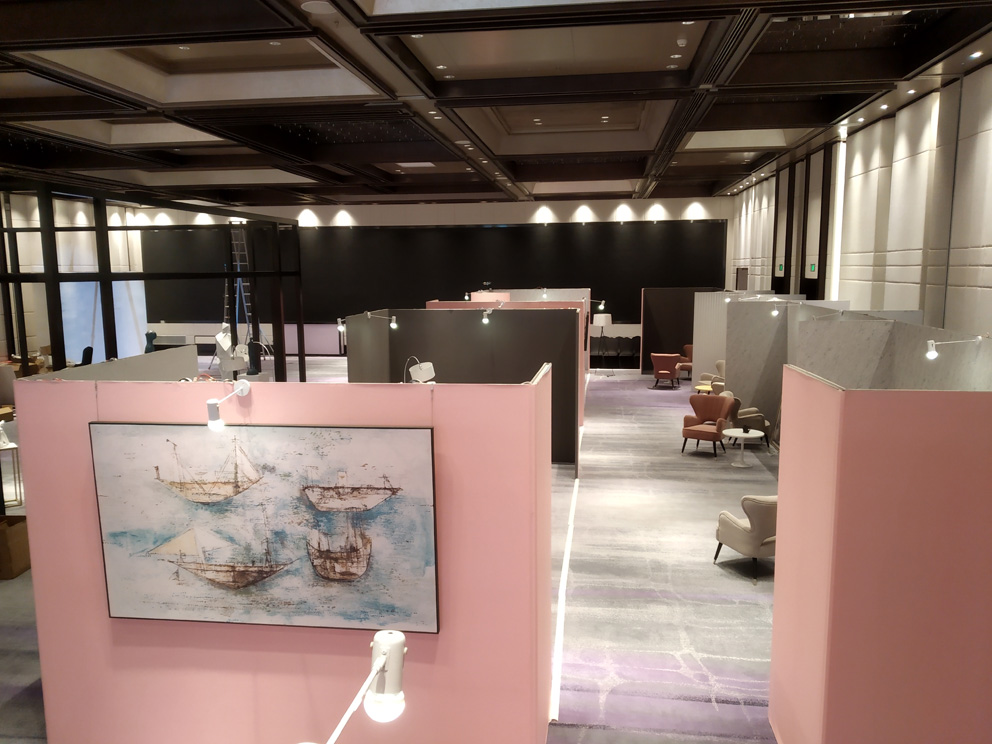 上海4厘米厚度白色無縫藝術板墻出租