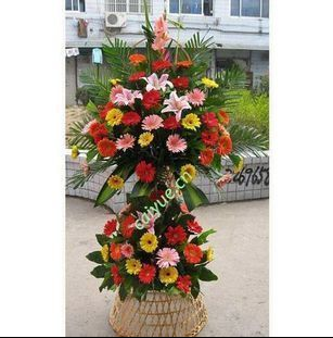 開業(yè)花籃鮮花同城速遞茂名新疆廣西內蒙浙江山西安徽上海山東開業(yè)開張花籃開張大吉