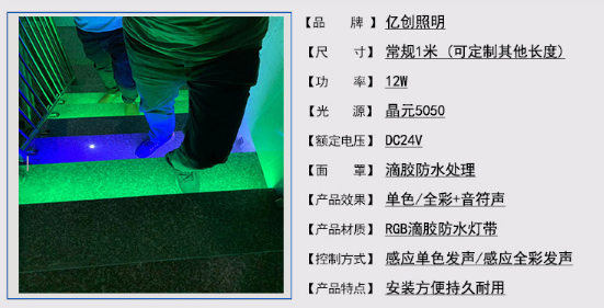 led樓梯發(fā)光燈廠家銷售