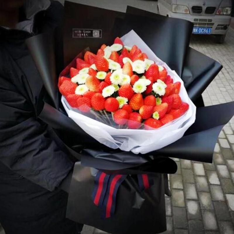 水果草莓花束生日禮盒鮮花速遞同城西安花店送花漢中長沙蘇州株洲湖北武漢