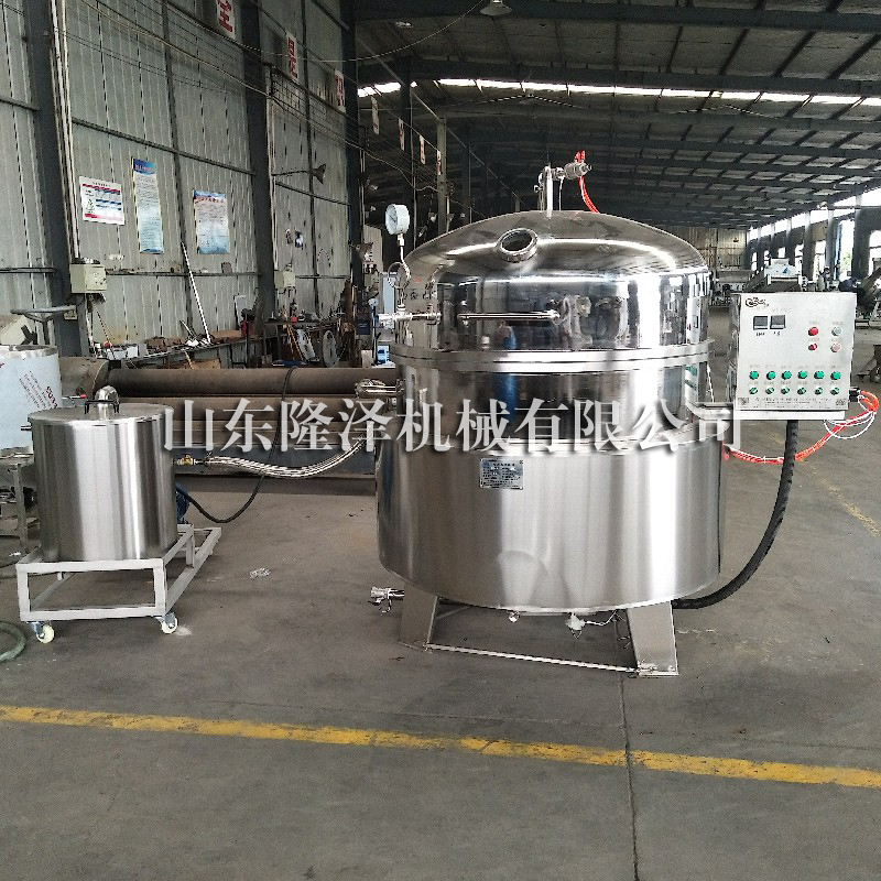 LZ600L真空浸糖機(jī) 全自動(dòng)大型果脯蜜餞真空浸糖設(shè)備 果干浸漬機(jī)器 浸糖鍋