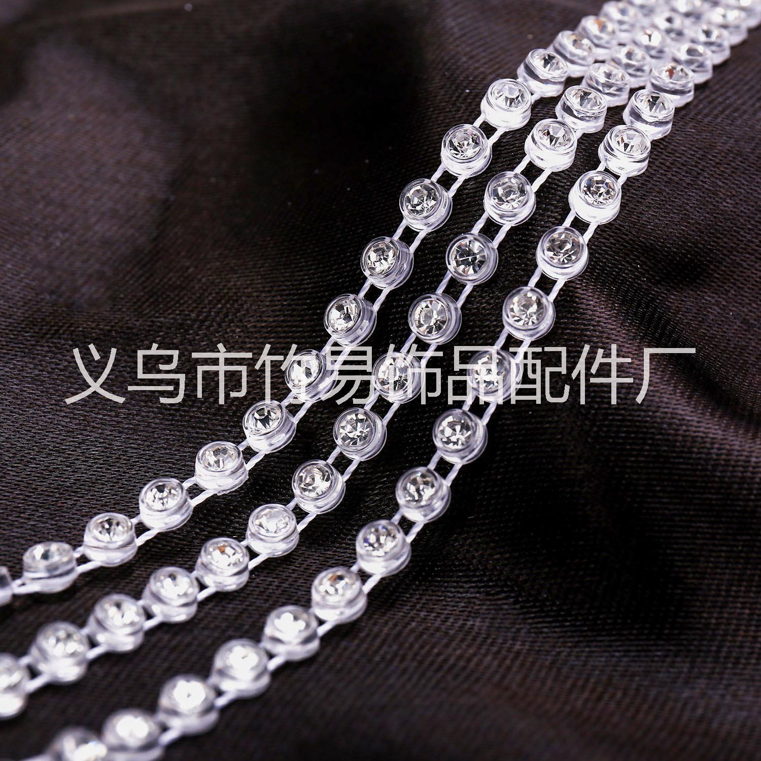 廠家批發(fā) 單排線鉆 16號尖底水鉆鏈 16號單排線鉆