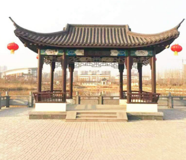 木制木亭水榭亭 碳化木古建涼亭亭子 四角六角八角戶外涼亭