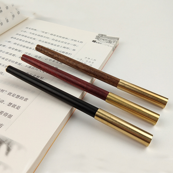 紅木筆學(xué)生禮品手工木頭簽字筆