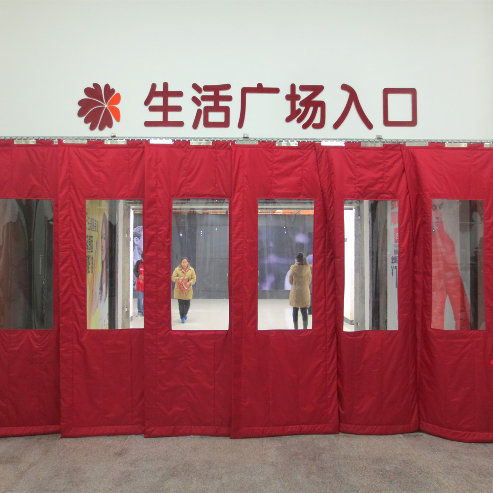 廠家直銷(xiāo) 牛津布保溫棉門(mén)簾