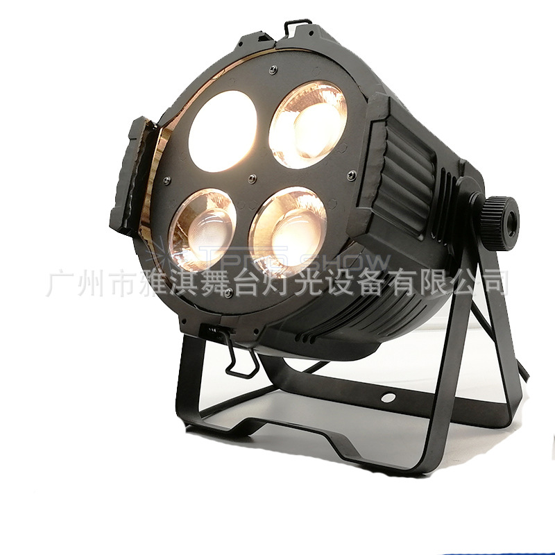 供應(yīng) 徐州 雅淇燈光 4X50W LED染色帕燈 全彩面光燈 VK-PR450 RGB多功能影視柔光燈
