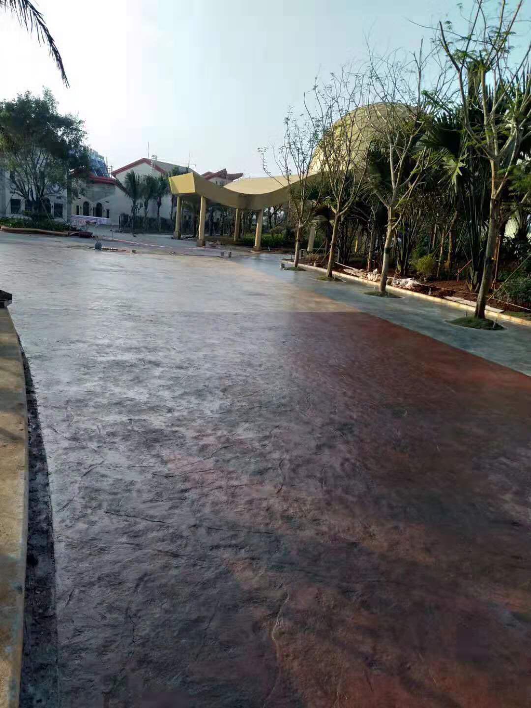 黃山彩色混凝土材料多少錢 彩色混凝土施工團隊