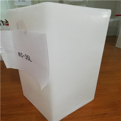 35升立式長方形PE塑料水箱機(jī)械設(shè)備水桶裝水接水罐35L方形存水箱
