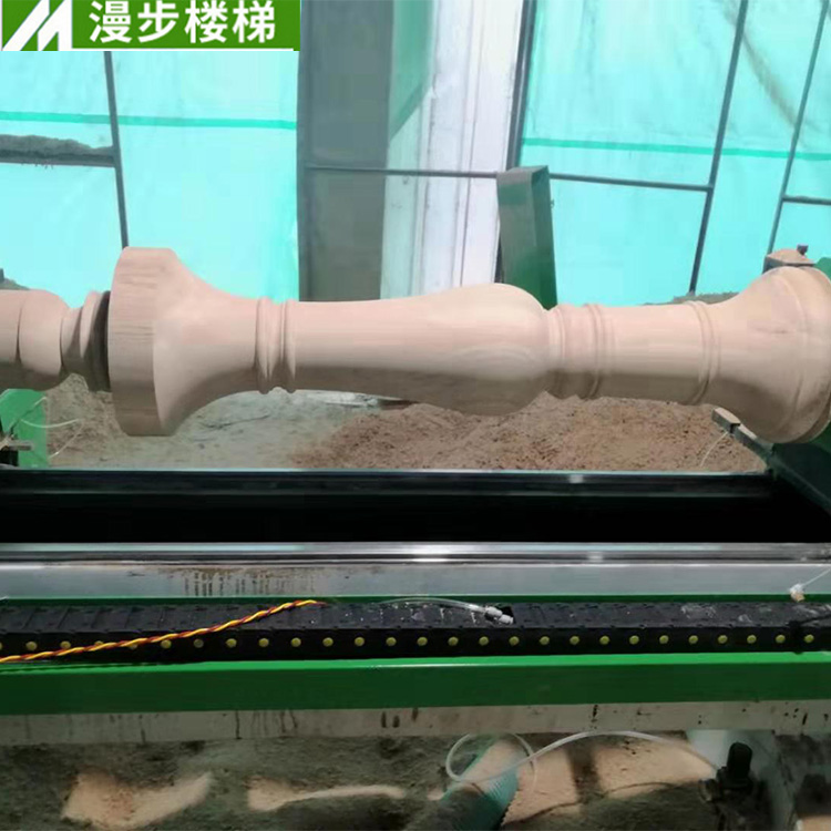 漫步實(shí)木樓梯 廠家直銷(xiāo)批發(fā) 支持定制 立柱樓梯配件