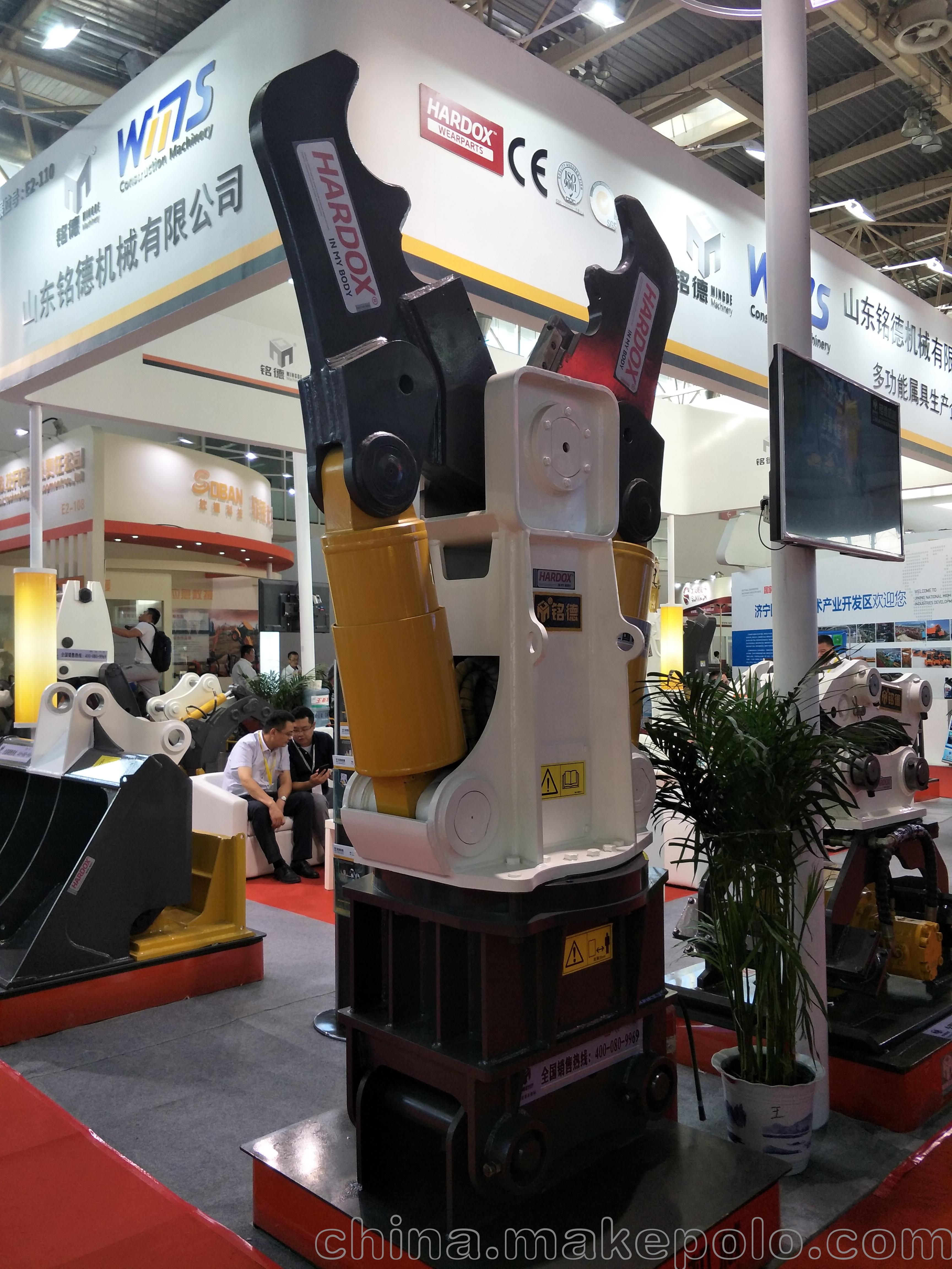 挖機(jī)加長臂液壓拆房剪 360度旋轉(zhuǎn)拆樓剪