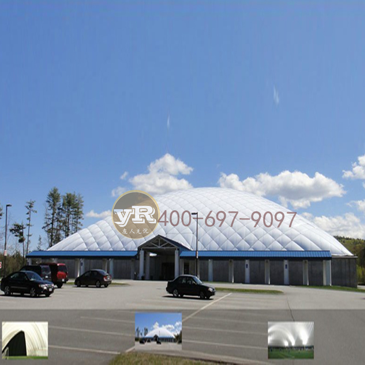 廠家專業(yè)設(shè)計(jì)景觀張拉膜結(jié)構(gòu)大型充氣膜帳篷工業(yè)環(huán)保膜建筑體育場(chǎng)