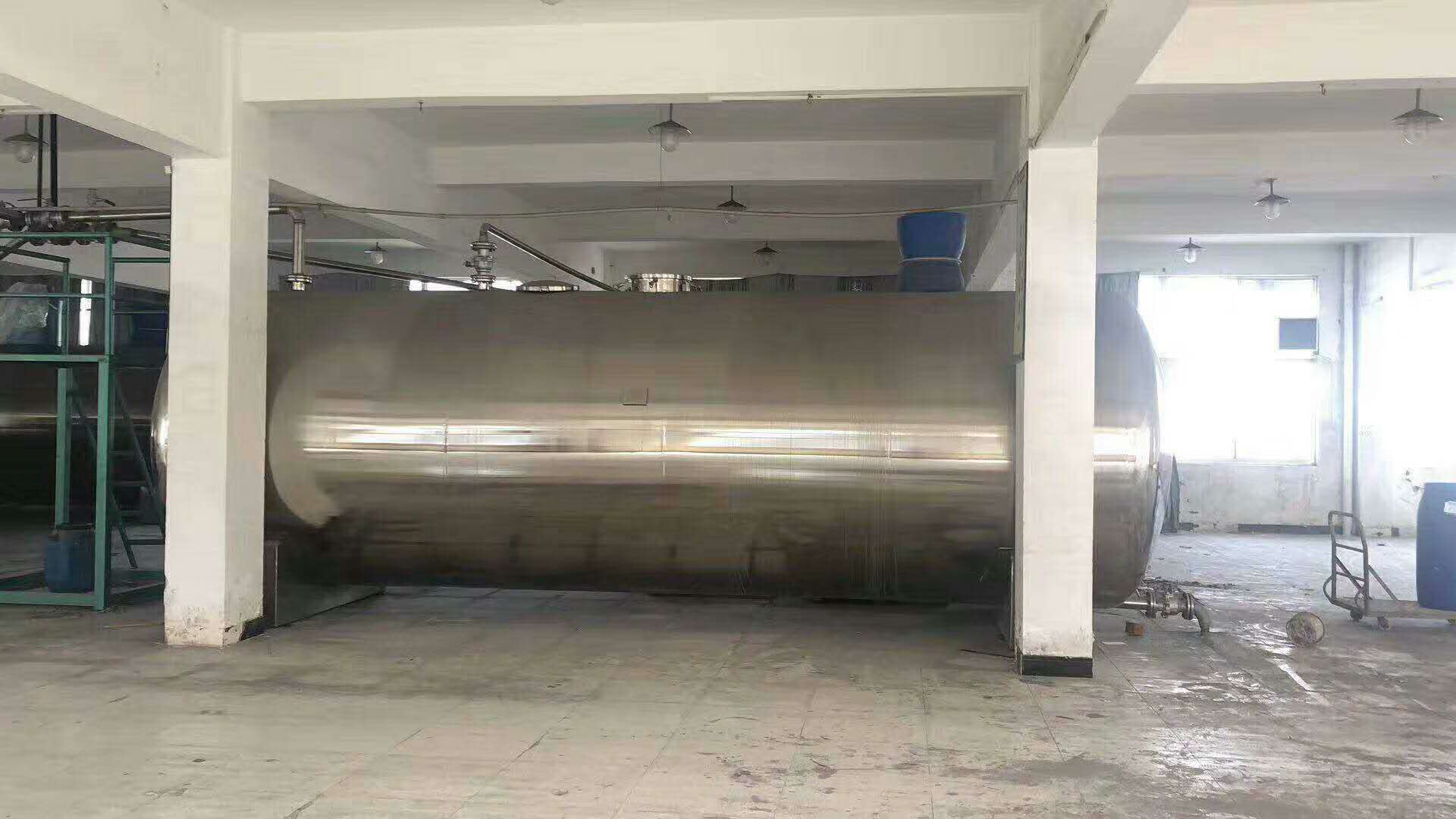 全新醫(yī)藥級別30立方30000升臥式不銹鋼儲罐 30立方臥式儲罐