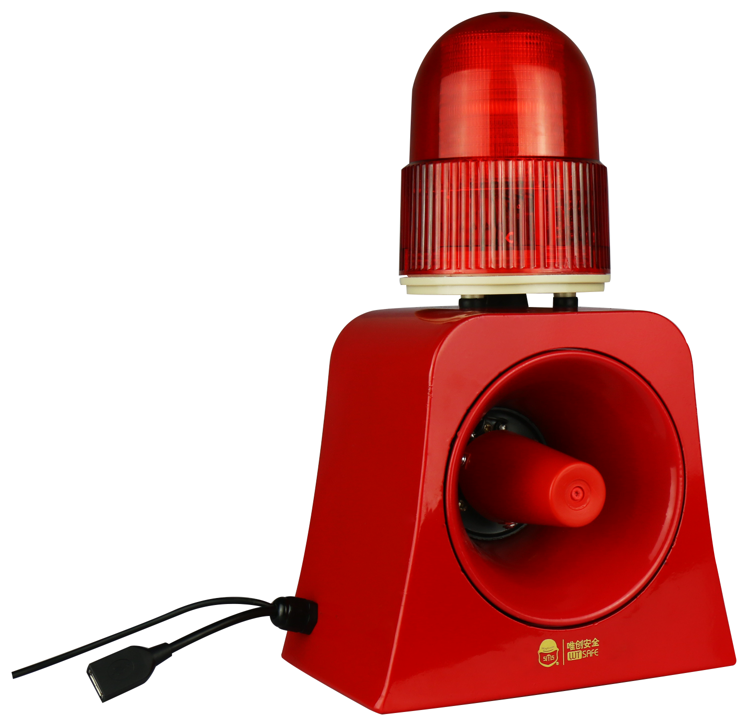 微波探頭版以及外置PIR探頭版聲光報警器SF-500A