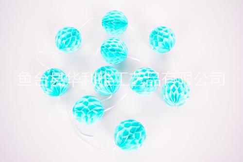 幼兒園蜂窩紙球串 裝飾 婚禮生日布置 蜂窩球 裝飾串球 創(chuàng)意家居吊飾臥室裝飾