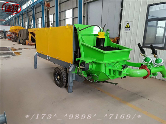 鄭州建特16方丶混凝土濕噴機輸送泵廠家價格