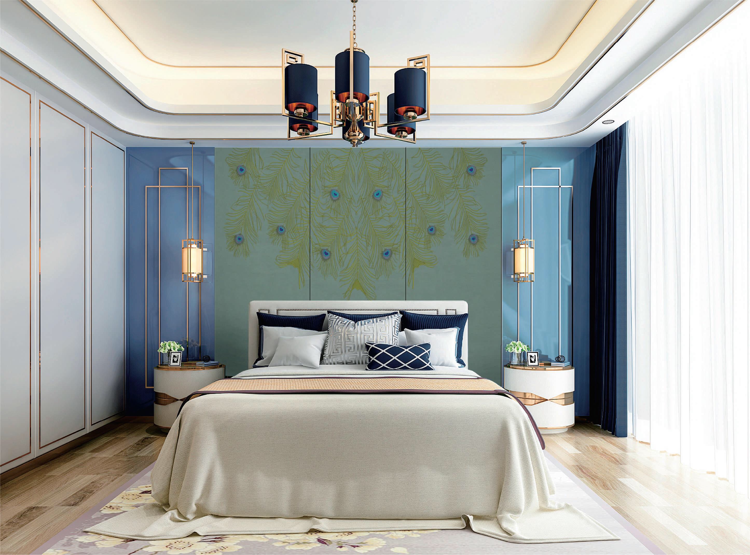 新中式刺繡硬包客廳電視背景 輕奢刺繡浮雕硬包背景墻  刺繡硬包刺繡墻布皮雕廠家 刺繡硬包刺繡皮雕浮雕廠家