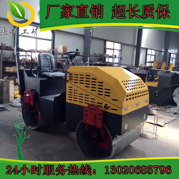 3噸重雙鋼輪壓路機(jī) 座駕式溝槽壓實(shí)機(jī)