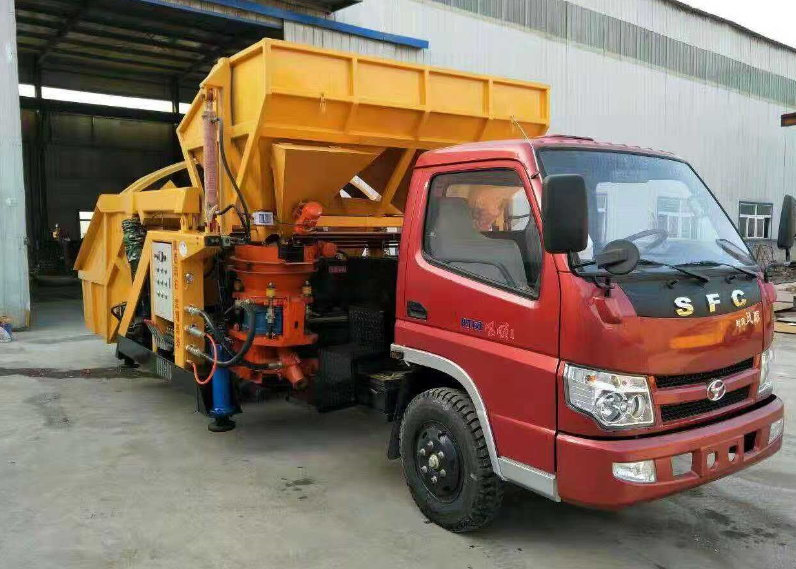 四川工程型一拖三雙斗噴漿機廠家直銷