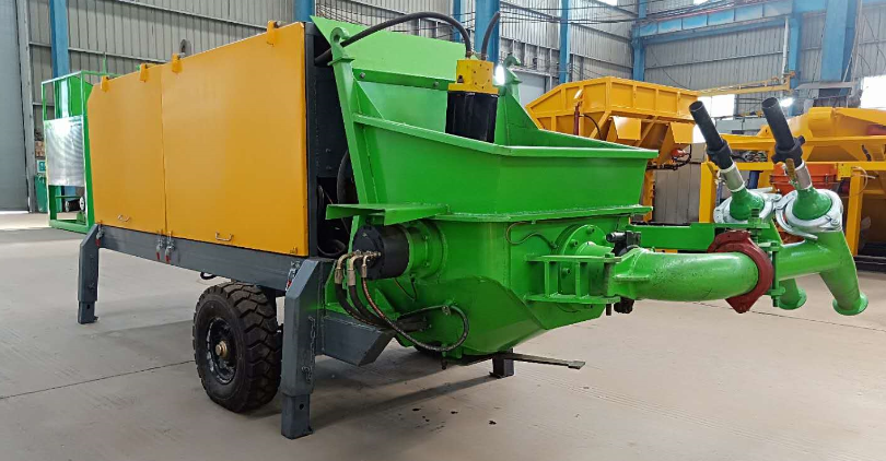 JTSP-16D混凝土液壓濕噴機，雙噴頭液壓濕噴機