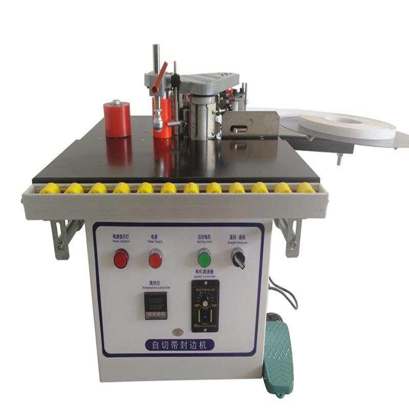 木工臺(tái)式封邊機(jī)小型封邊機(jī)曲直線雙面涂膠封邊機(jī)