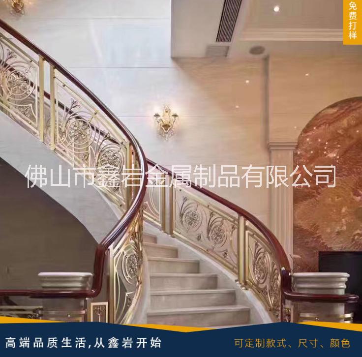 廣州*品牌銅樓梯廠家直銷廣州高端別墅銅樓梯、銅門(mén)、銅制品