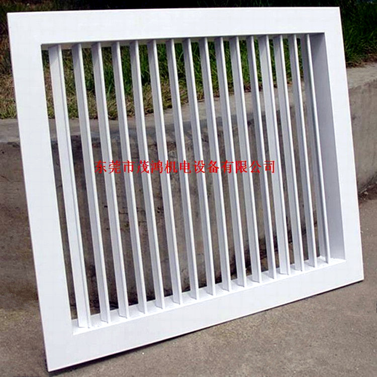 供應(yīng) 鋁合金可調(diào)百葉風(fēng)口   雙層/單層可調(diào)百葉風(fēng)口