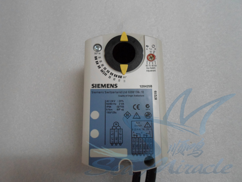 SIEMENS GDB161.1E 24v模擬量電動(dòng)風(fēng)門風(fēng)閥執(zhí)行器