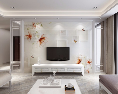 長春華世裝飾裝修 現代簡約背景墻設計  現代簡約背景墻2