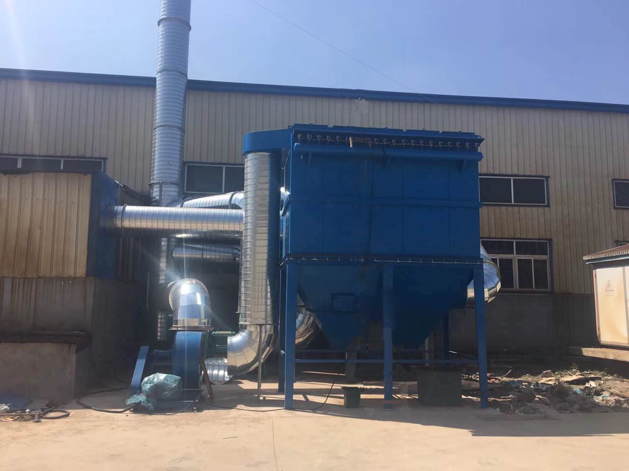 滄州錦澄供應(yīng)耐用的 脈沖式單機(jī)布袋除塵器