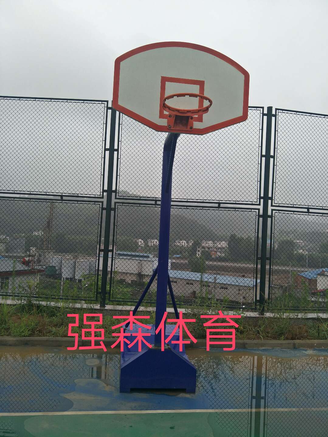 體育器材圓管箱體籃球架生產廠家批發(fā)銷售