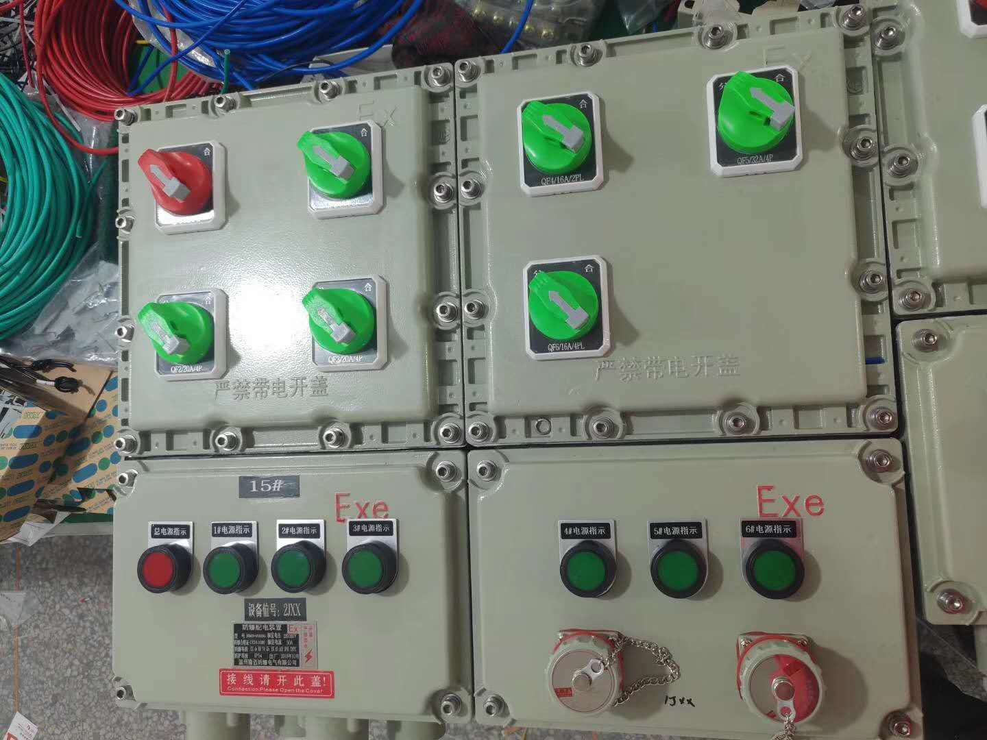 BXMD系列防爆配電箱，戶外防雨IP65, 室外防雨立式防爆配電箱