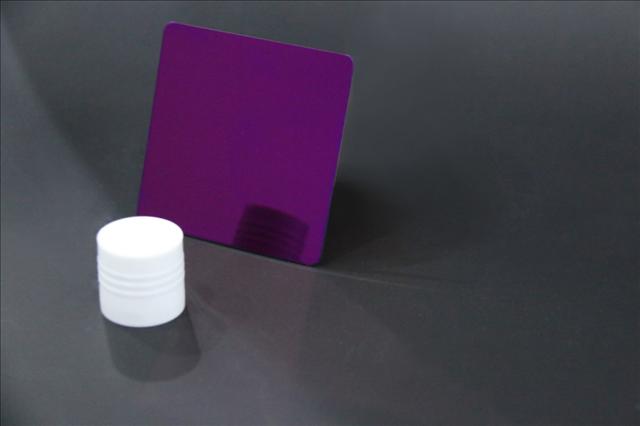 佛山直銷不銹鋼鏡面板 鏡面不銹鋼板紫羅蘭 不銹鋼彩色鏡面板