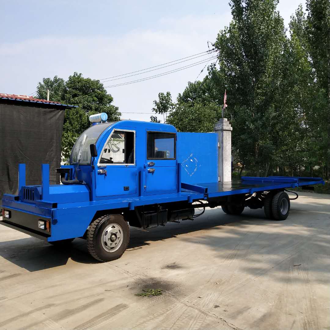 5噸平板運(yùn)輸車 拉鋼筋加長(zhǎng)平板車 農(nóng)用工程用全新自卸廠家直銷