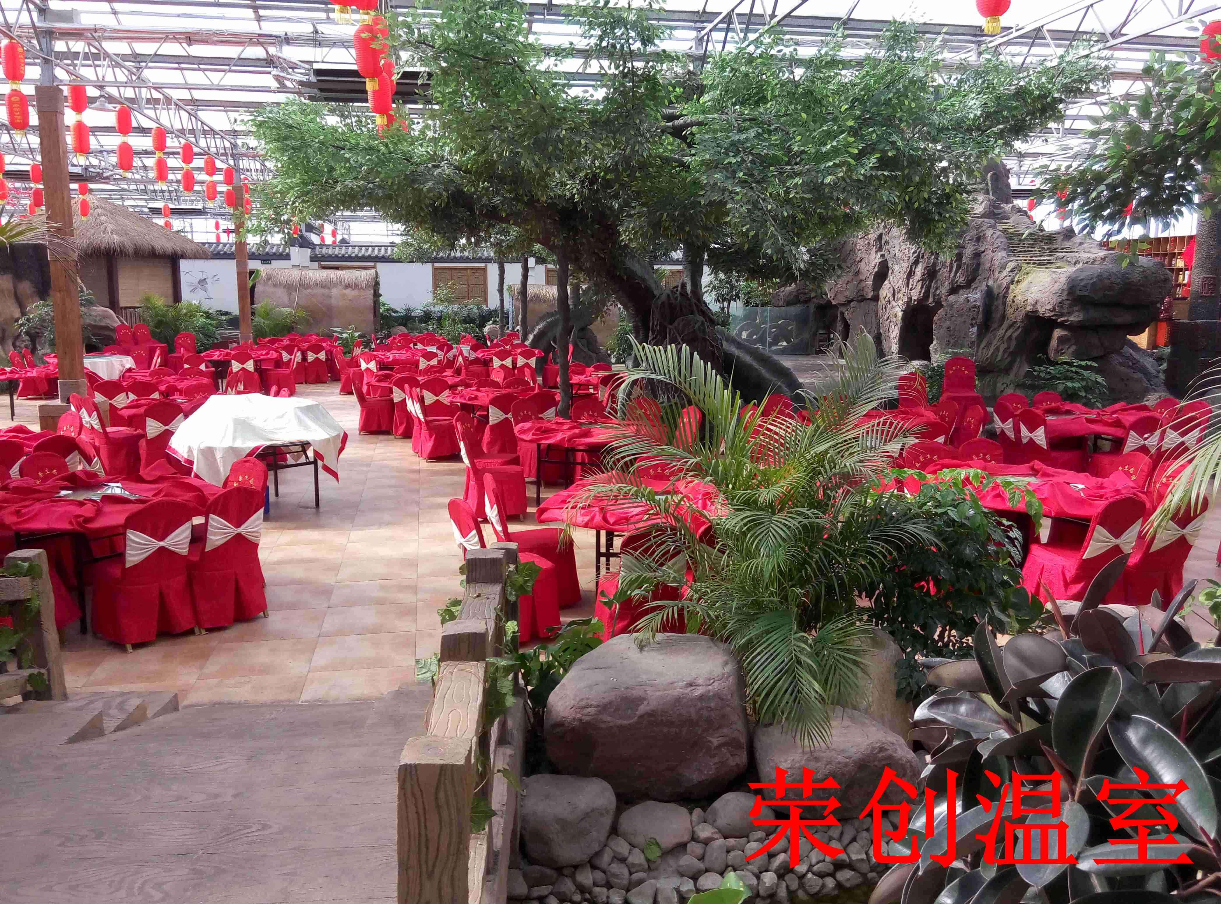 【安徽大棚】亳州生態(tài)餐廳溫室的特性  溫室大棚圖紙 溫室大棚圖紙，溫室資材銷售