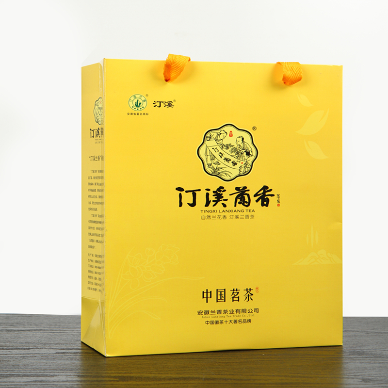 汀溪蘭香明前茶黃腰圓聽品牌綠茶2019明前茶系列一級一等茶葉