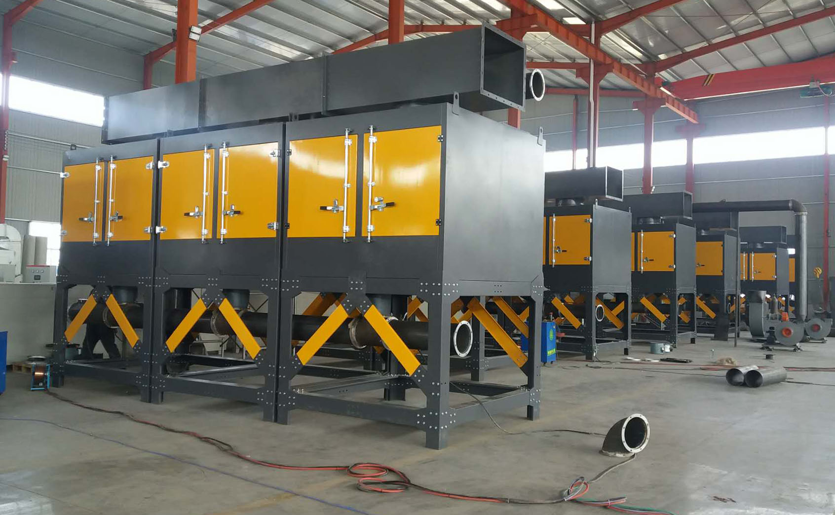 噴漆房廢氣處理設(shè)備RCO催化燃燒設(shè)備工作原理圖