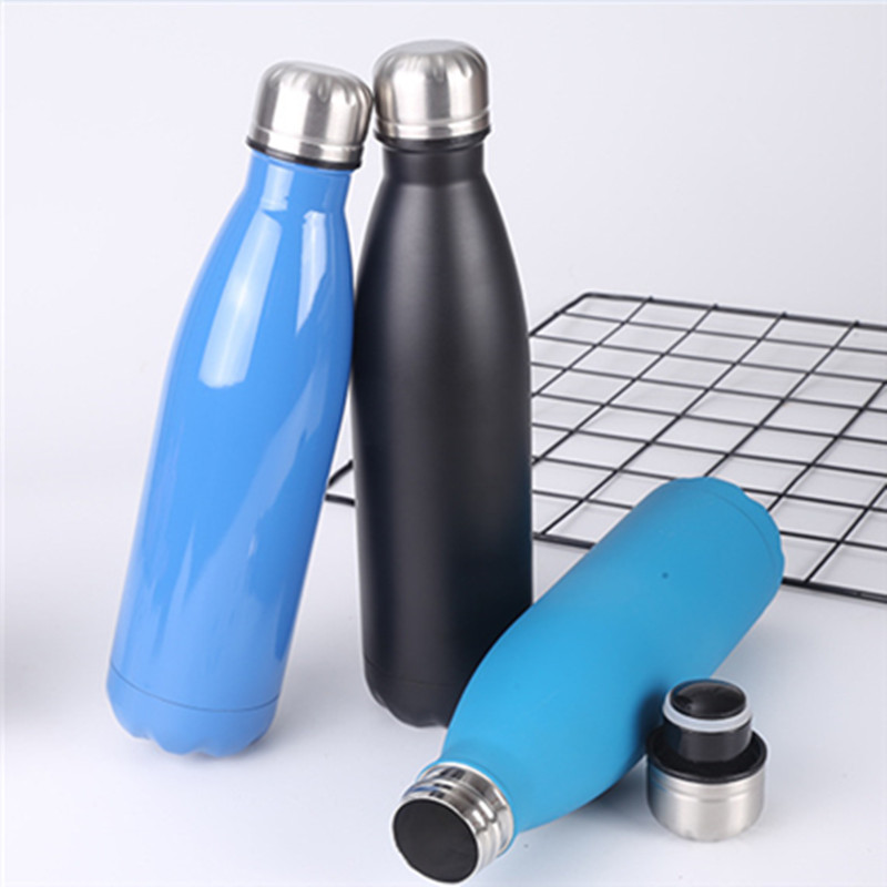 金華可樂瓶 廠家直銷不銹鋼單層運動水壺亞馬孫款外銷水杯量大價優(yōu) 浙江金華可樂瓶 金華 可樂瓶