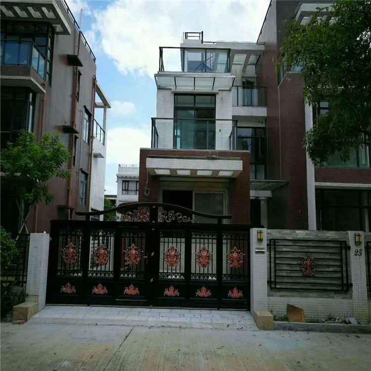 鋁藝別墅大門 平移別墅大門 雙開大門