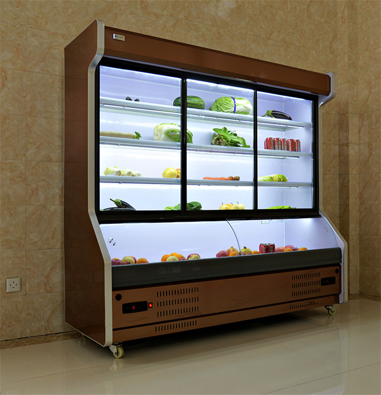 鄭州哪里賣點菜柜 麻辣燙菜品展示柜