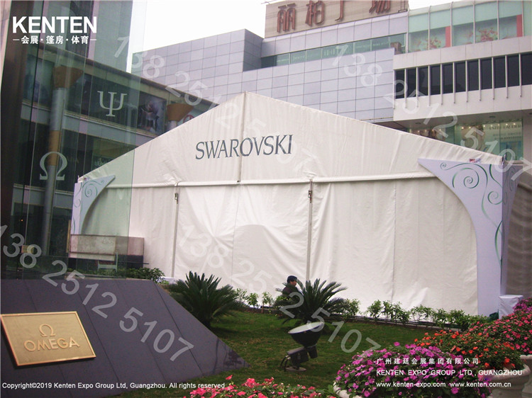Swarovski 展覽篷房 20×30m品牌展篷定做供應(yīng)