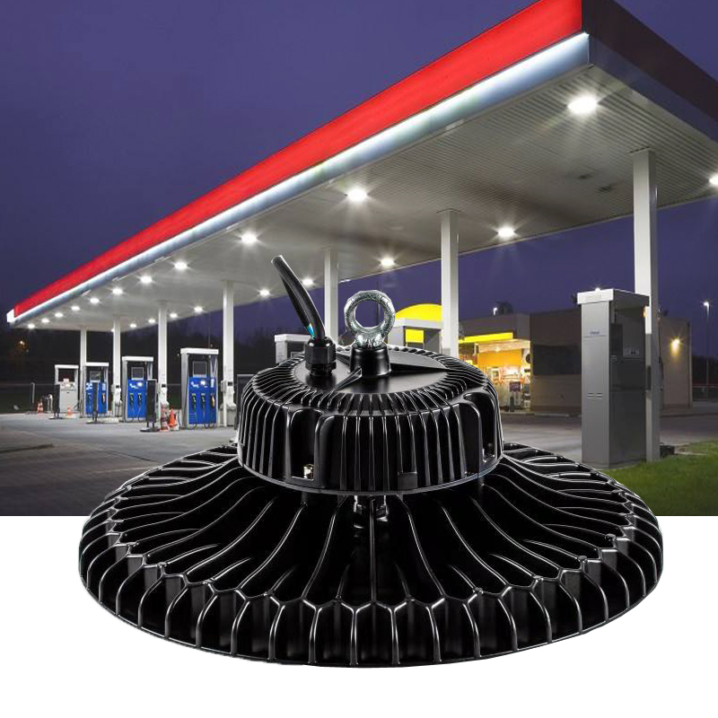 廠家生產(chǎn)銷售沙白罩工廠燈 150WLED工礦燈 六菱角電箱工廠燈