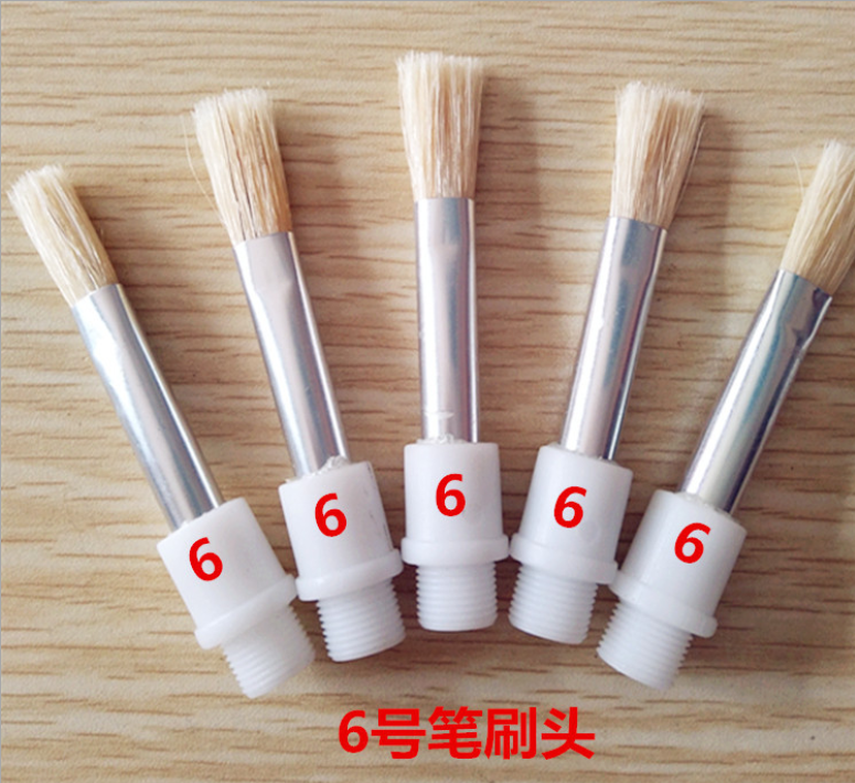 專業(yè)生產(chǎn)鞋廠刷膠筆, 鞋機*毛刷頭,豬毛膠刷，套裝刷頭