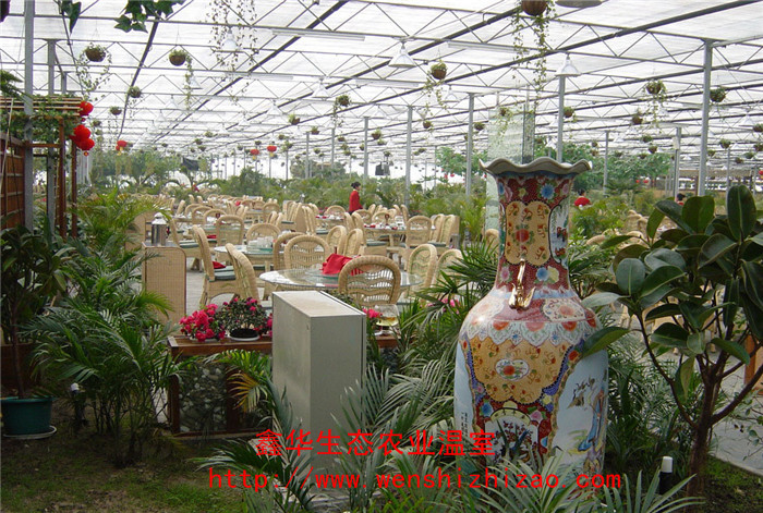 大棚式生態(tài)餐廳 玻璃生態(tài)溫室建造方案 生態(tài)餐廳建設(shè)及報(bào)價(jià)