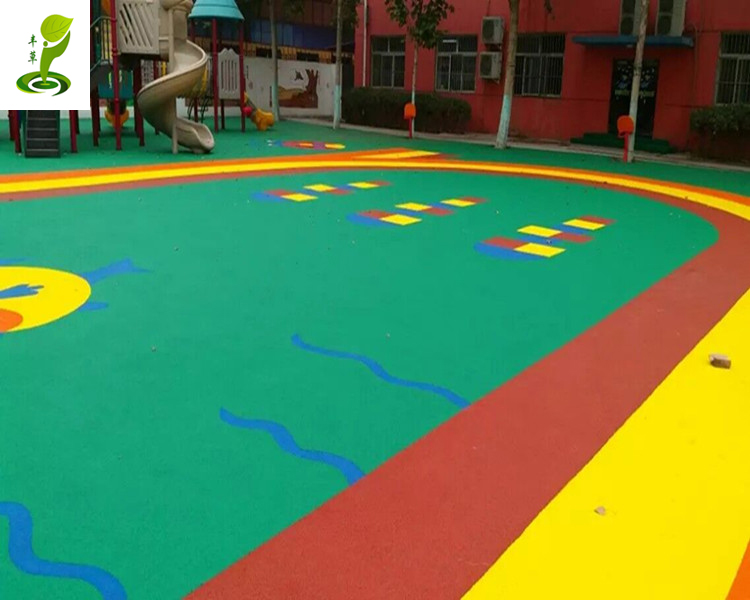 廣東紅色人造草兒童樂園塑料草坪地毯幼兒園養(yǎng)眼仿真裝飾人工假草皮