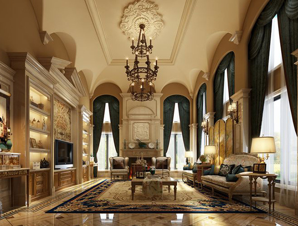 別墅窗簾 別墅窗簾設(shè)計 歐式別墅窗簾設(shè)計 新中式別墅窗簾 別墅窗簾設(shè)計公司